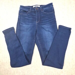 BKE Parker High Rise Straight Jeans Womens‎ 30x29 Dark Wash